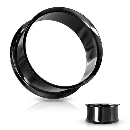 Black Double Flared Tunnel