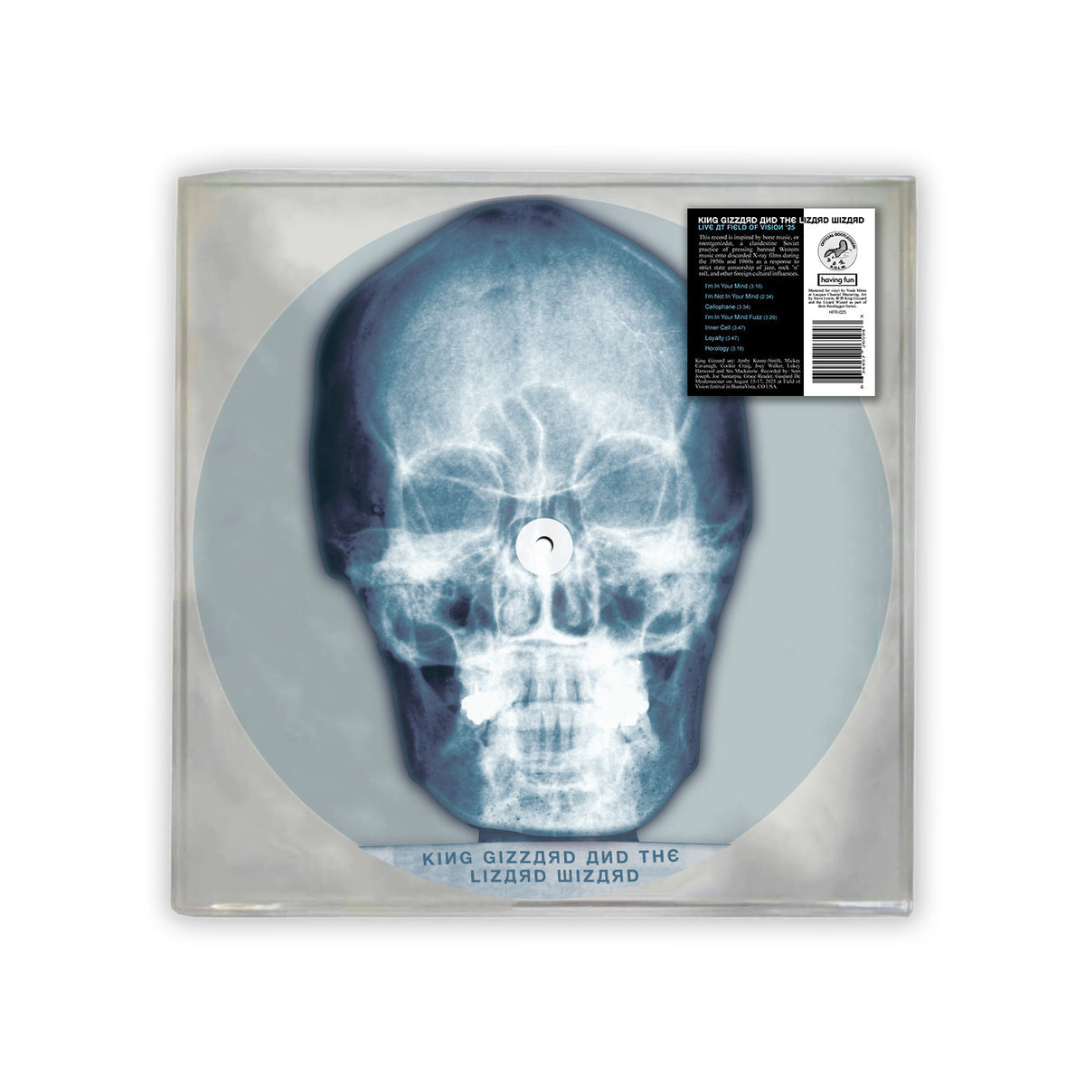 King Gizzard & The Lizard Wizard - Skull X-Ray