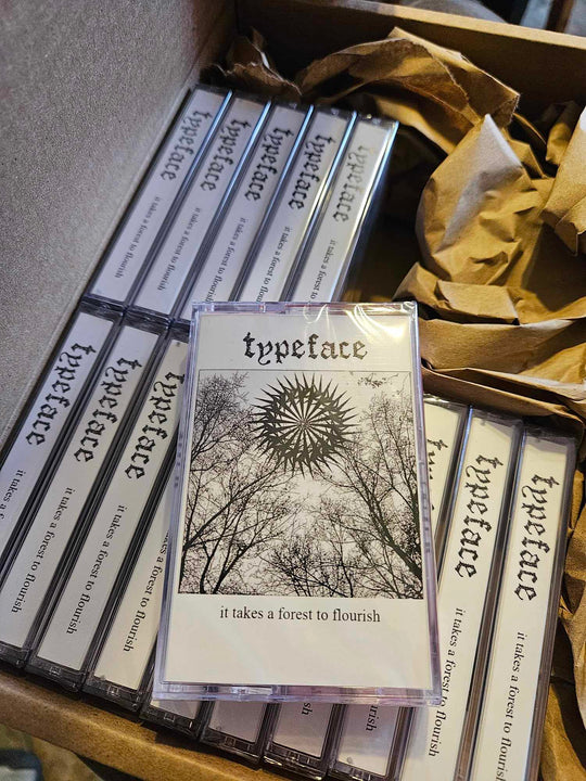 Typeface - it takes a forest to flourish