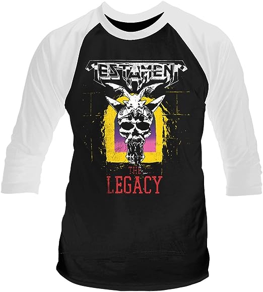 Testament 'The Legacy' Baseball Shirt