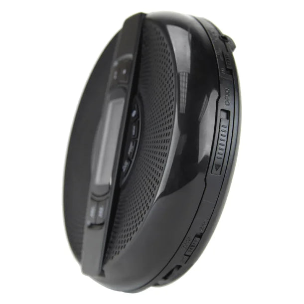 Lecteur CD portable Emerson® avec haut-parleur, radio FM, écouteurs et sortie Bluetooth® – Noir, EPCD-2000
