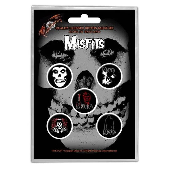 Misfits - Button Pit Set
