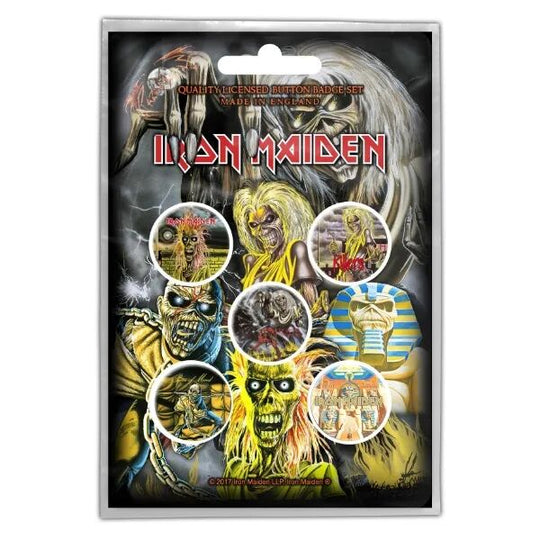 Iron Maiden - Early Albu, Button
