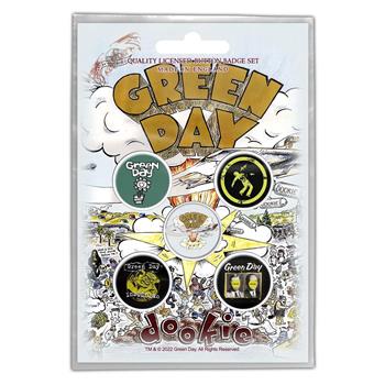 Green Day - Dookie Button Set