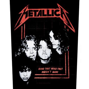 Metallica - Bang that Head Backpatch