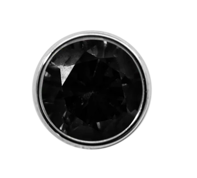 Junipurr Jewelry Titanium Bezel-Set Gem Threadless