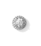 Rosebud Pin Titanium