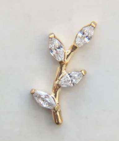 Blushing Pin Titanium