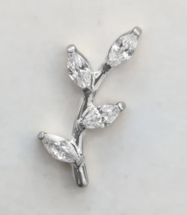 Blushing Pin Titanium