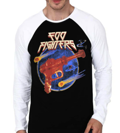 Foo Fighters - Ray Gun Raglan