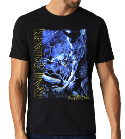Iron Maiden - Fear of The Dark Blue Tone Eddie