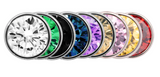 Junipurr Jewelry Titanium Bezel-Set Gem Threadless