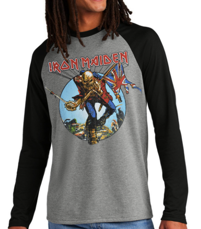 Iron Maiden - Trooper Burst Raglan