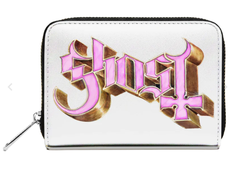 Ghost Bi-Fold Zipped Wallet