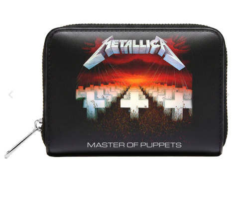 Metallica Master Of Puppet Bi-Fold Zipped Wallet