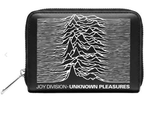 Unknow Pleasures Bi-Fold Zipped Wallet