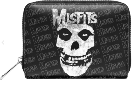 Misfits Bi-Fold Zipped Wallet