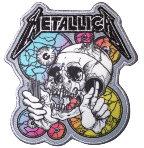 Metallica - The Shortest Straw Multicolored Eyes Patch