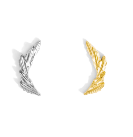 Laurel Pin Titanium