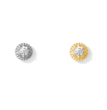 Rosebud Pin Titanium