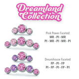 Dreamland Bezel set gem cluster
