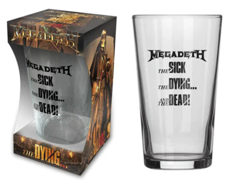Megadeth (Beer Glass)