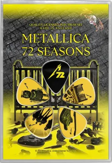 Metallica - 72 Seasons Guitar Pick Set