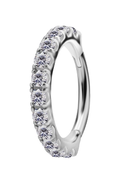 CoCr conch clicker set with premium zirconia