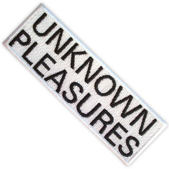 Joy Division - Unknown The Pleasure text patch