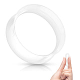 Double Flared Saddle Ear Skin Tunnels Ultra Soft Silicone Flexible
