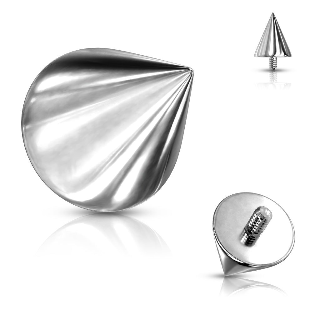 Implant Grade Titanium Internally Threaded Spike Top Parts