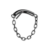 Curved Bar Chain linked Threadless