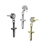 Dagger Dangle Top
