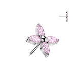 Marquise CZ Flower Top