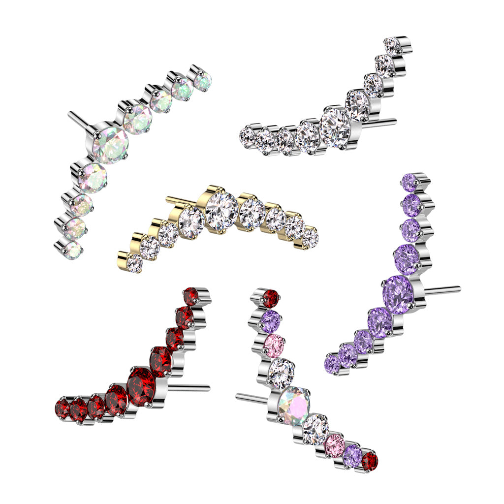 9 CZ Curved Top