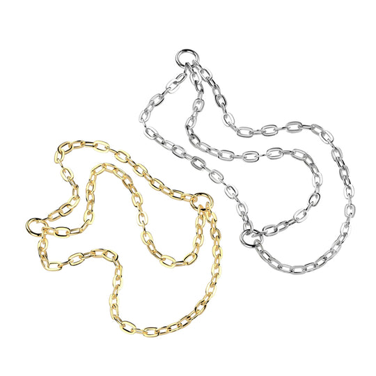 Titanium Connector With Triple Chain and 2 O-ring