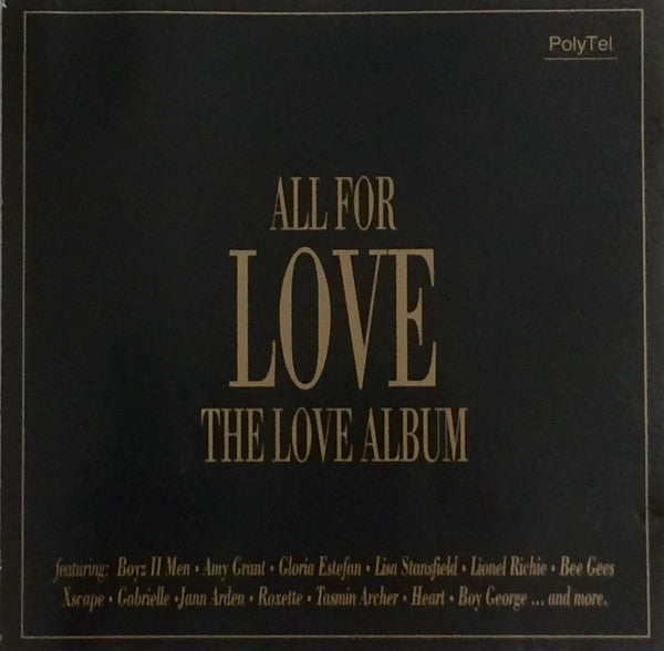 Various – All For Love (The Love Album)