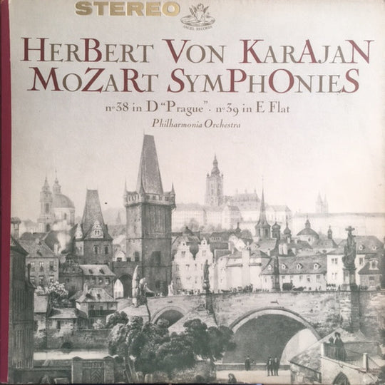 Herbert von Karajan, Mozart*, Philharmonia Orchestra – Symphonies No. 38 "Prague" • No. 39 In E Flat