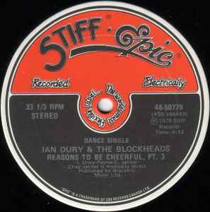 Ian Dury & The Blockheads* – Reasons To Be Cheerful, Pt. 3