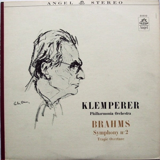 Klemperer*, Philharmonia Orchestra, Brahms* – Symphony No. 2 / Tragic Overture
