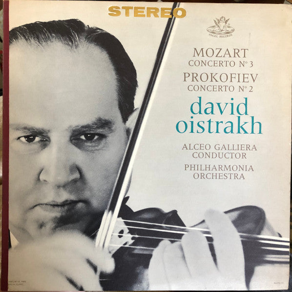 Mozart* - Prokofiev* / David Oistrakh*, Alceo Galliera, Philharmonia Orchestra – Concerto No. 3 / Concerto No. 2