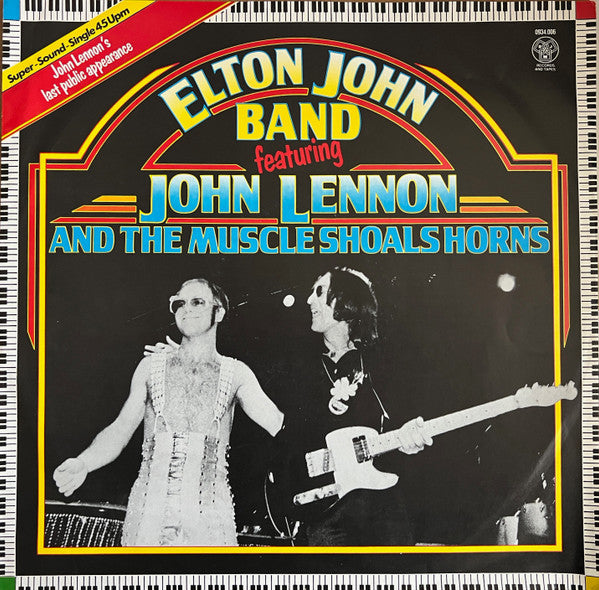 Elton John Band Featuring John Lennon And The Muscle Shoals Horns* – I Saw Her Standing There