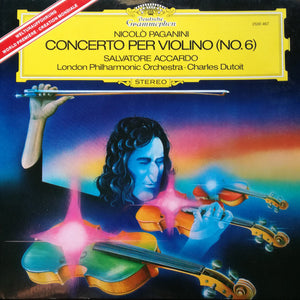 Nicolò Paganini* - Salvatore Accardo • London Philharmonic Orchestra • Charles Dutoit – Concerto Per Violino (No. 6)