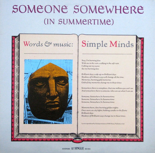 Simple Minds – Someone Somewhere (In Summertime) (Extended Remix)
