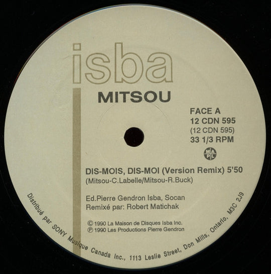 Mitsou – Dis-Mois, Dis-Moi