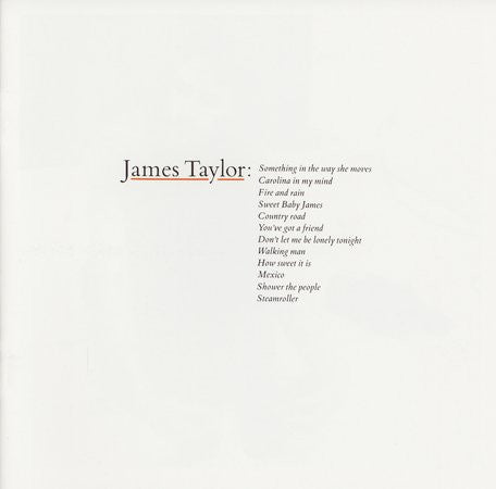 James Taylor (2) – James Taylor's Greatest Hits