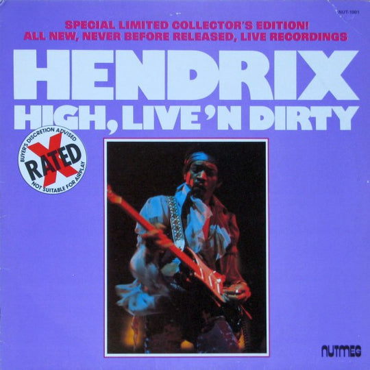 Jimi Hendrix – High, Live'n Dirty
