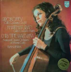 Prokofiev* / Khatchaturian* – Christine Walevska, Eliahu Inbal – Cello Concerto, Op. 58 / Cello Concerto