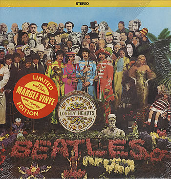 The Beatles – Sgt. Pepper's Lonely Hearts Club Band (Gray/Pink Marble)