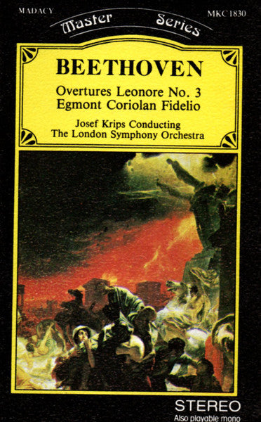Beethoven*, Josef Krips Conducting The London Symphony Orchestra* – Overtures